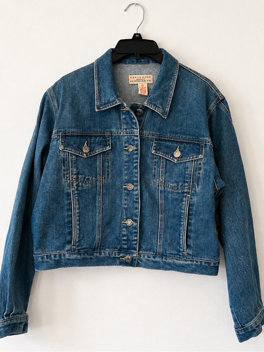 Vintage Telluride Clothing Company Denim Jean Jacket Large